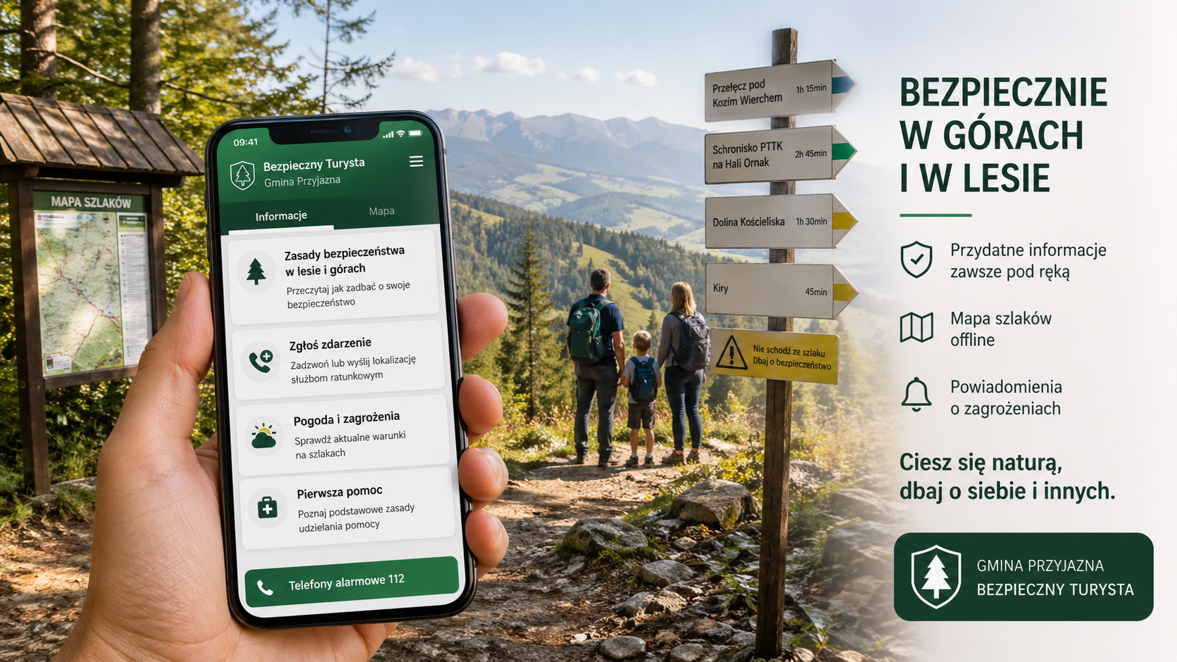 Moduł szlaków i bezpieczeństwa turystycznego w Kryzysowniku