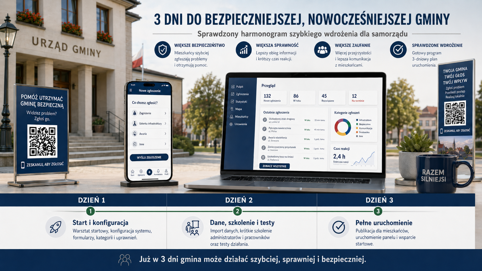 Harmonogram wdrożenia Kryzysownika w 3 dni