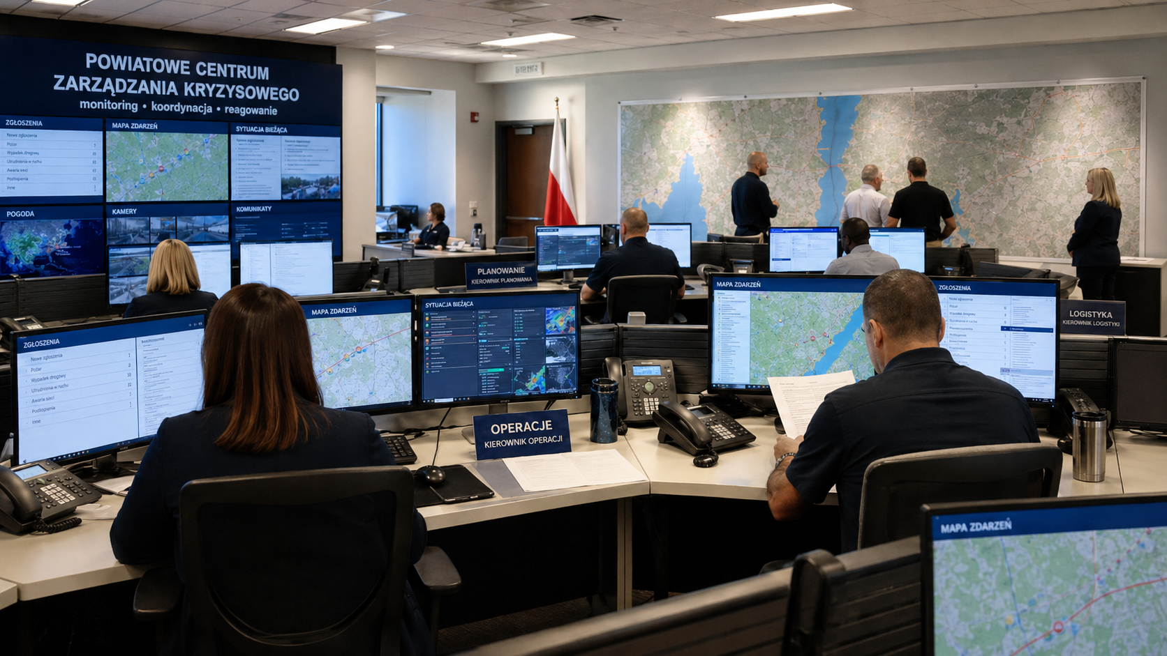 Centrum zarządzania kryzysowego i panel Kryzysownika